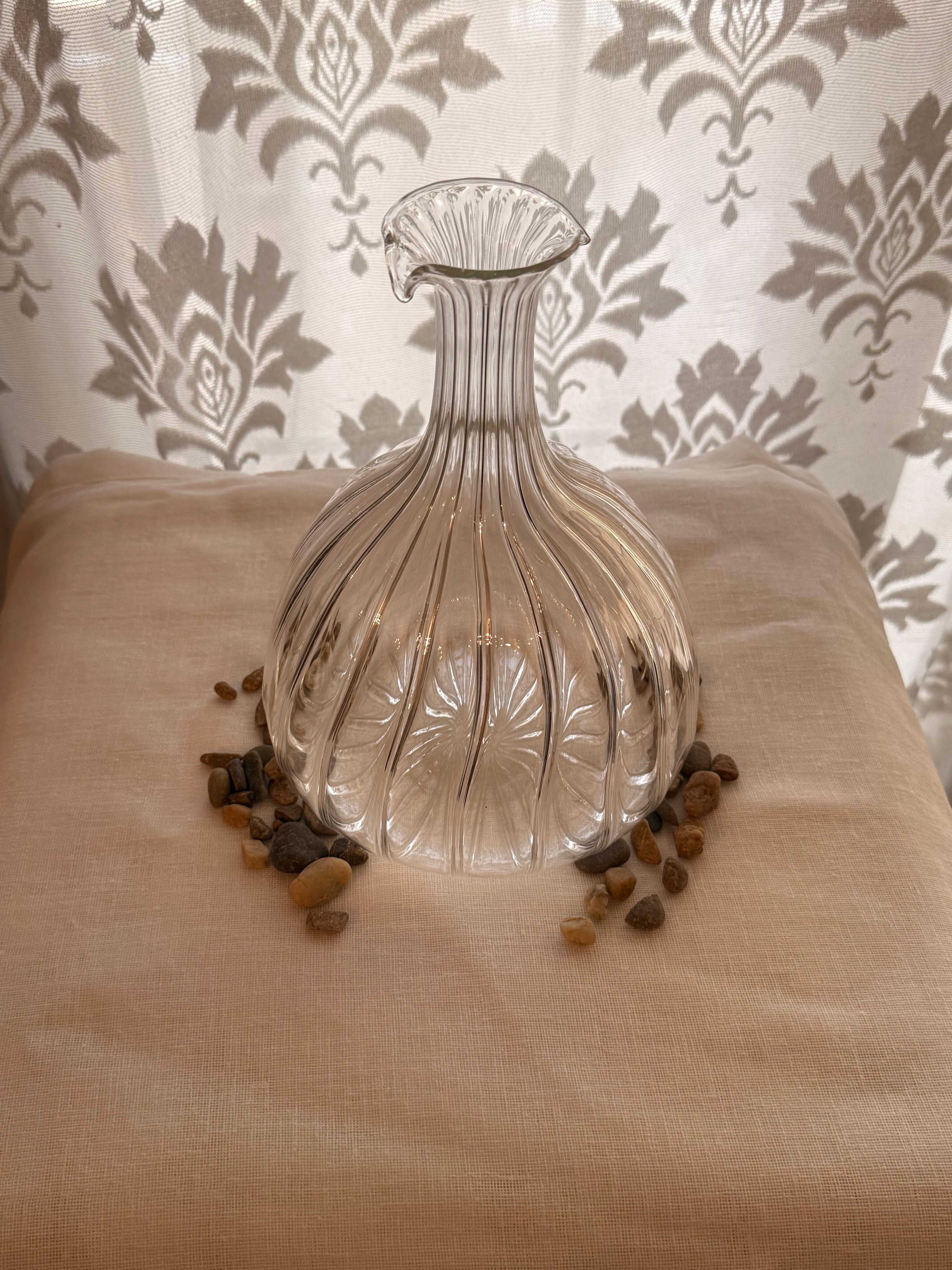 Glass Dome Vase / Jug
