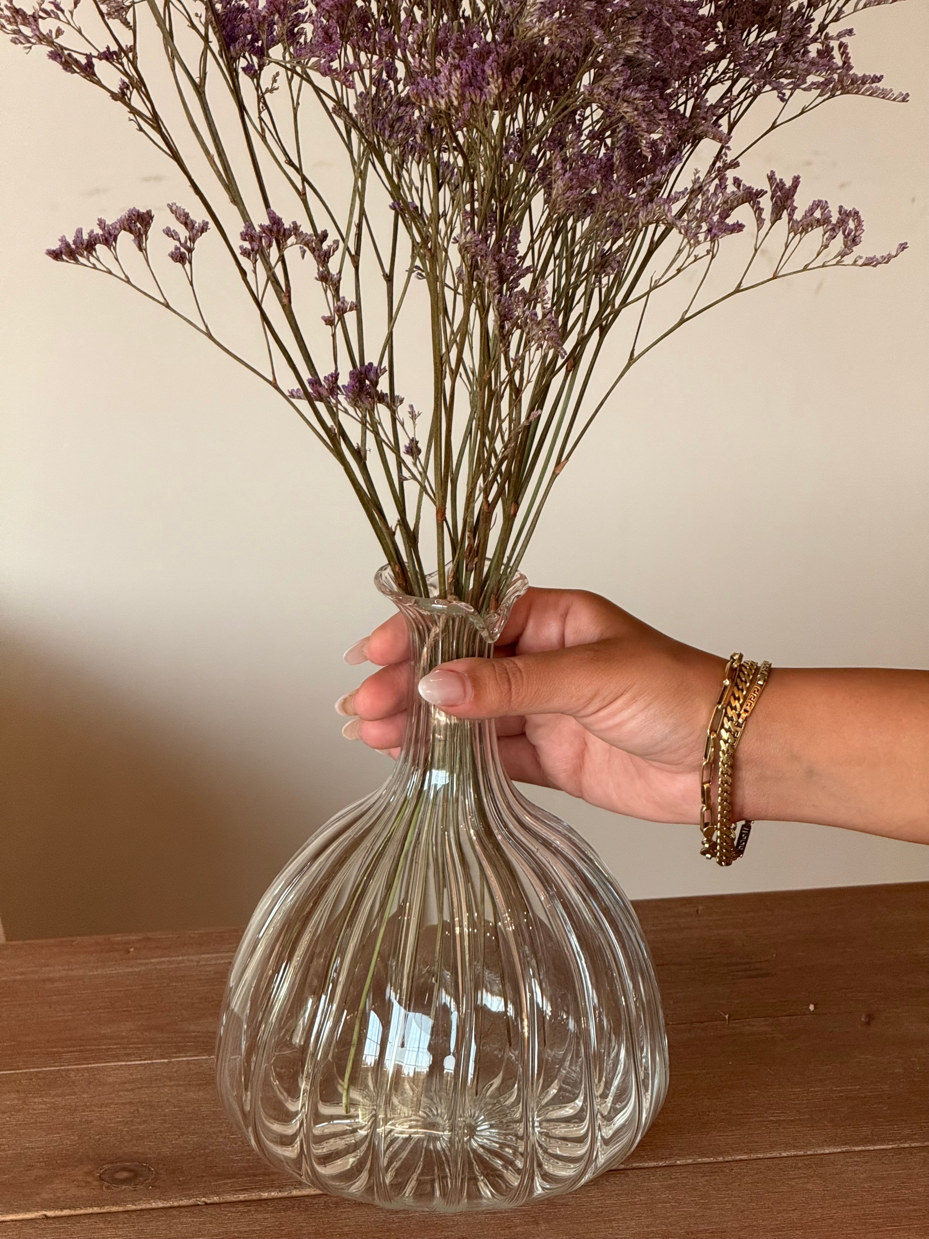 Glass Dome Vase / Jug
