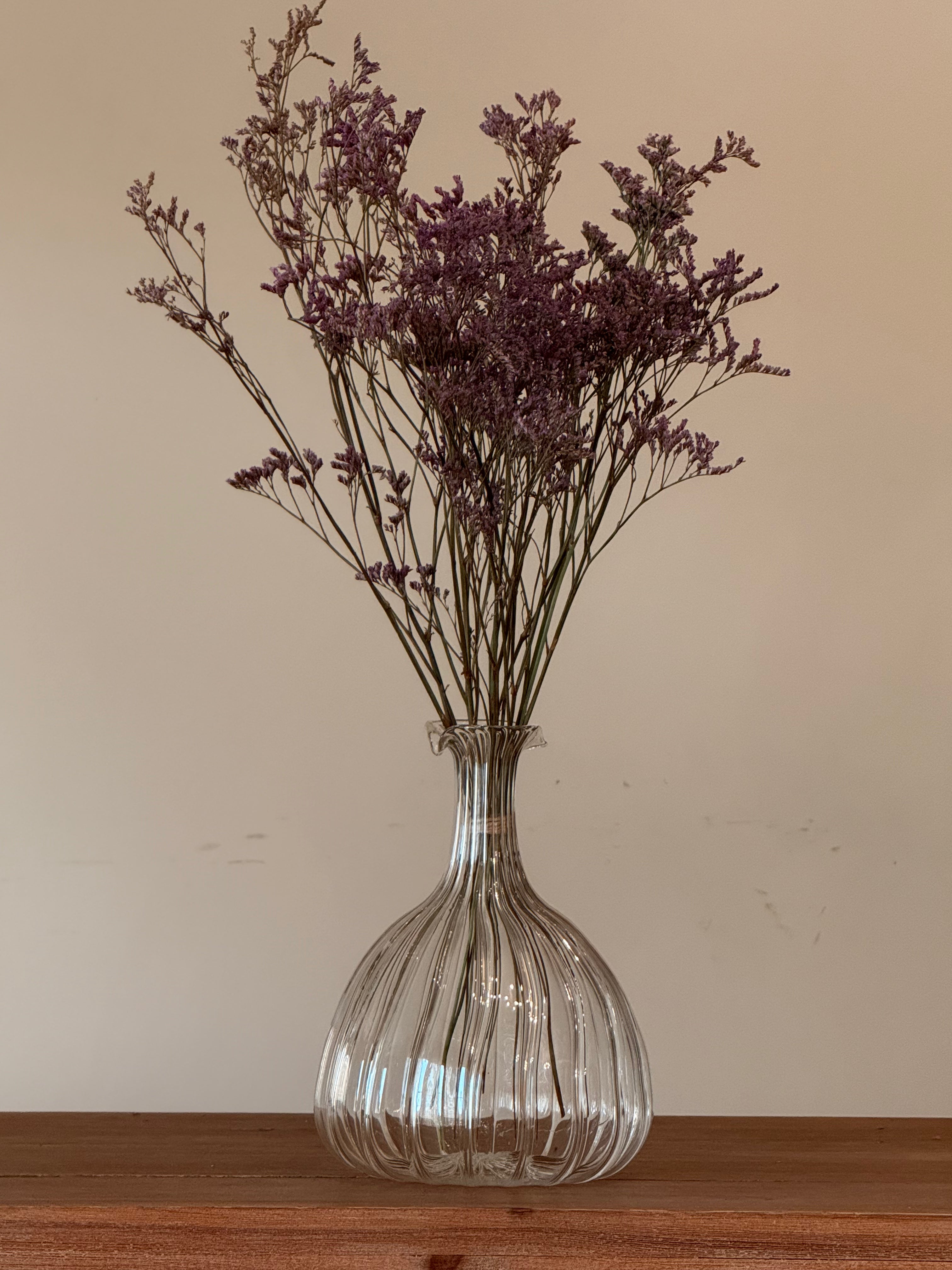 Glass Dome Vase / Jug
