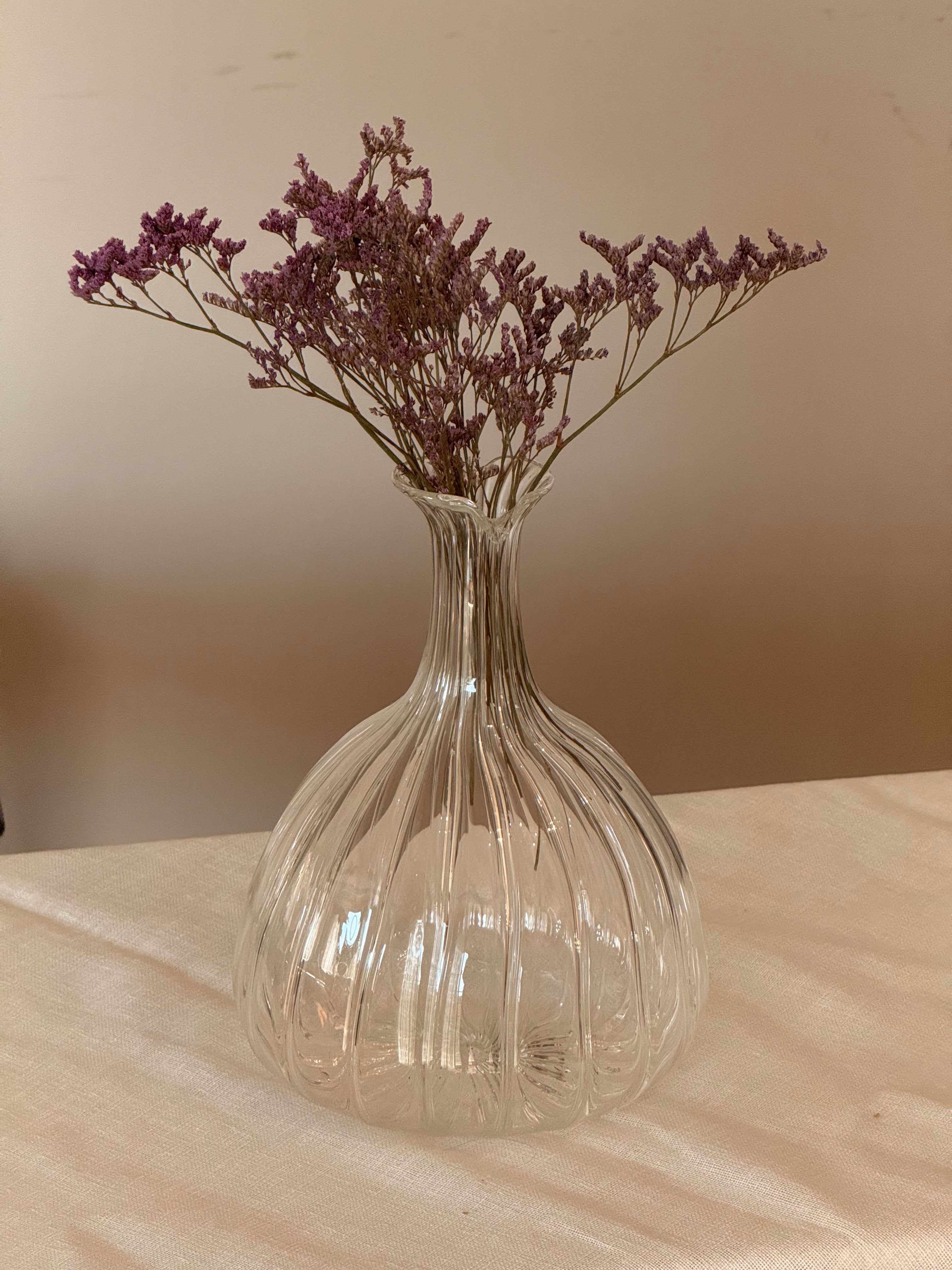 Glass Dome Vase / Jug