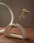 RING VASES - BEIGE