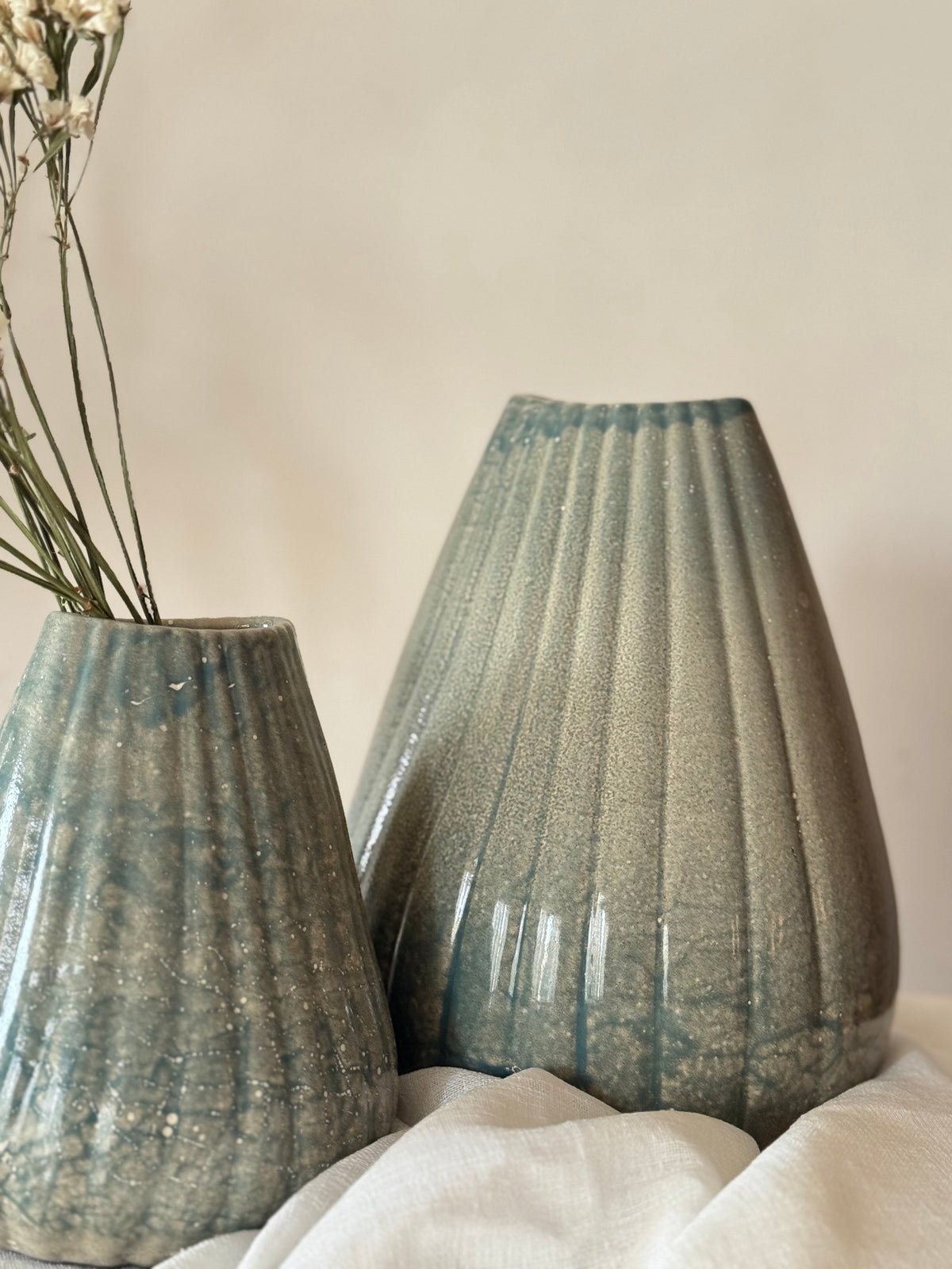 Shell Vase - Light Fusion