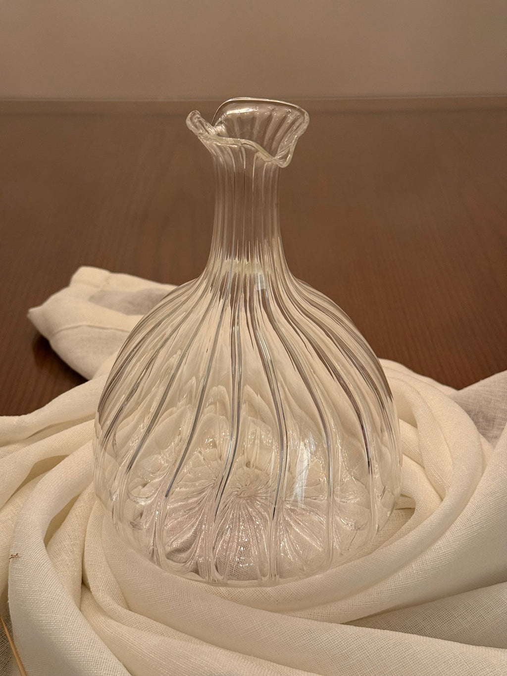 Glass Dome Vase / Jug