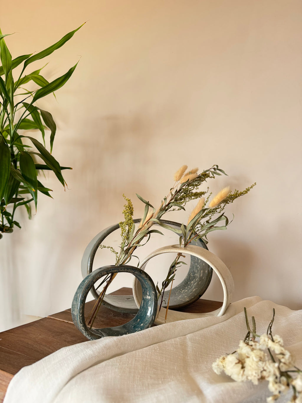 The Novel Ring Vases - Light Fusion