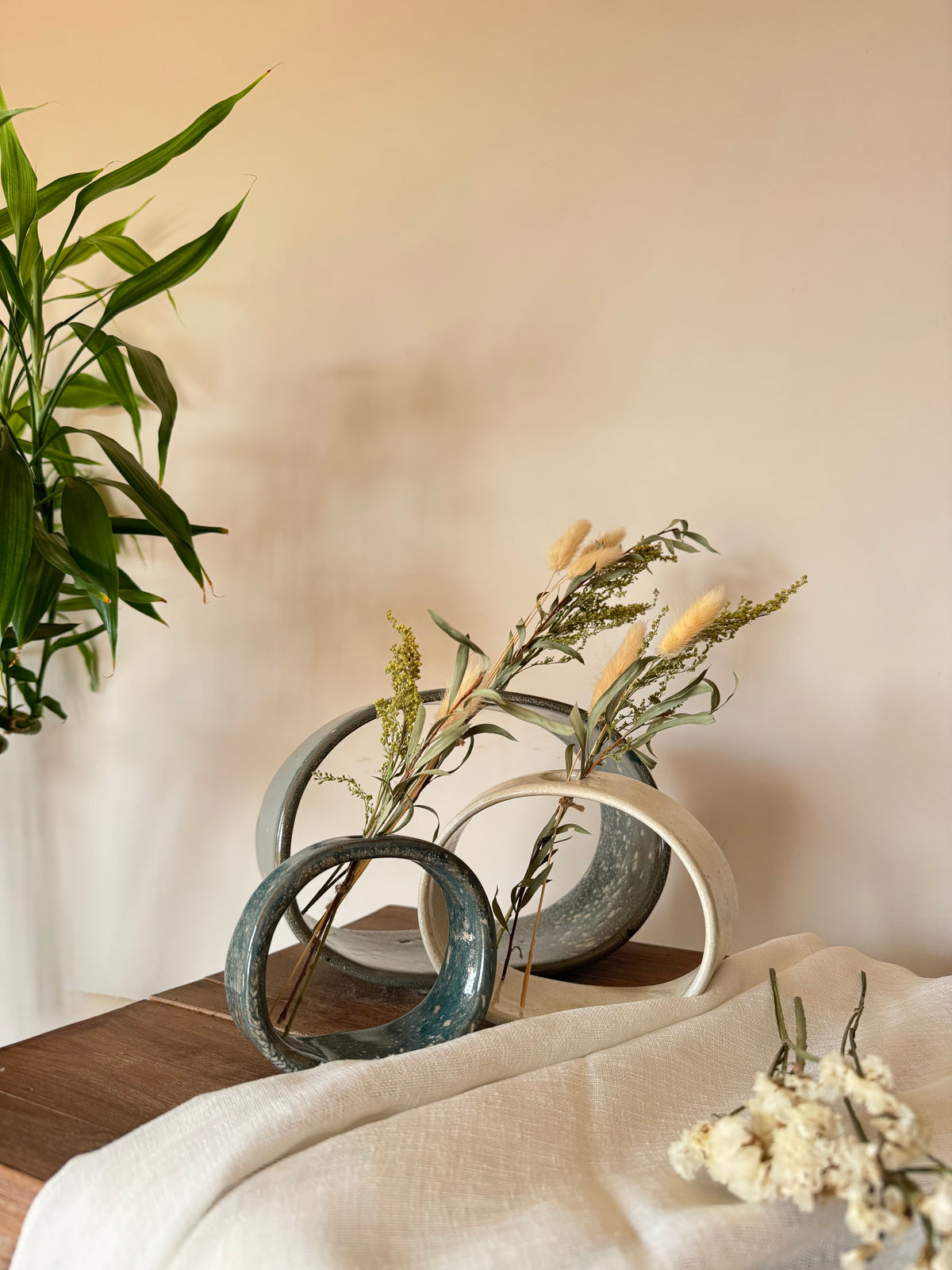 The Novel Ring Vases - Light Fusion