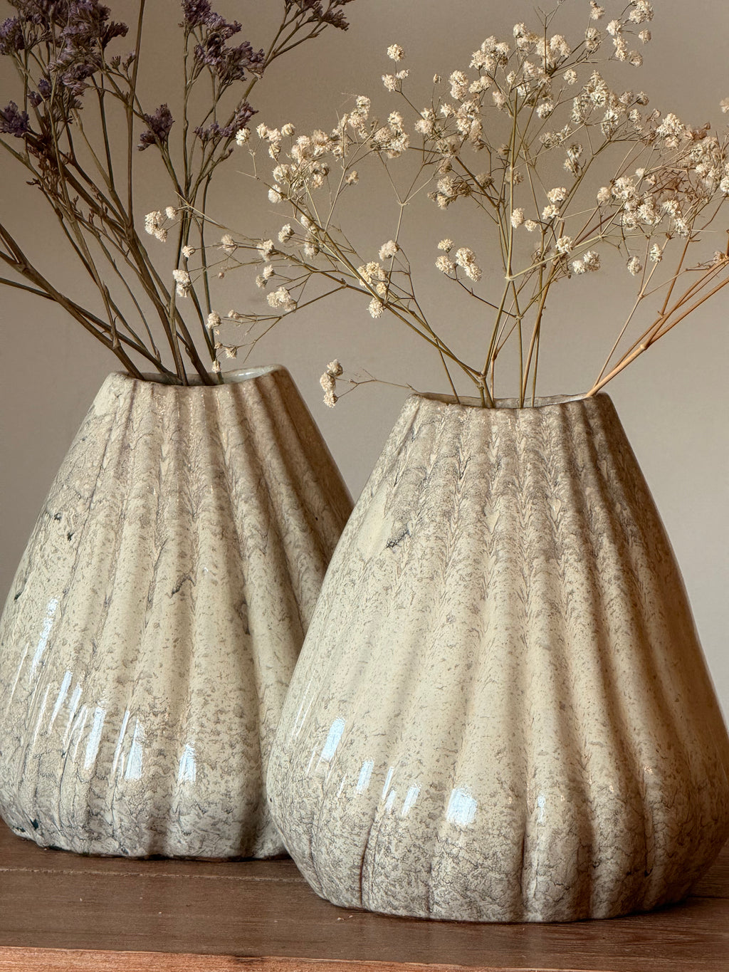 Shell Vase - Light Fusion