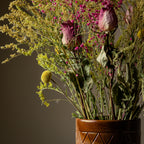 Pink Gypsophila and Roses Bouquet