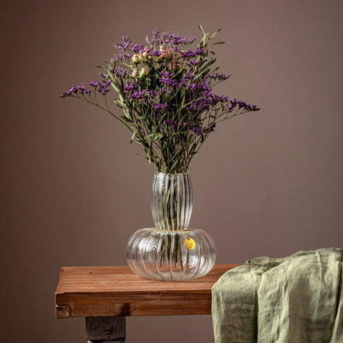 Clear Motherhood Vase