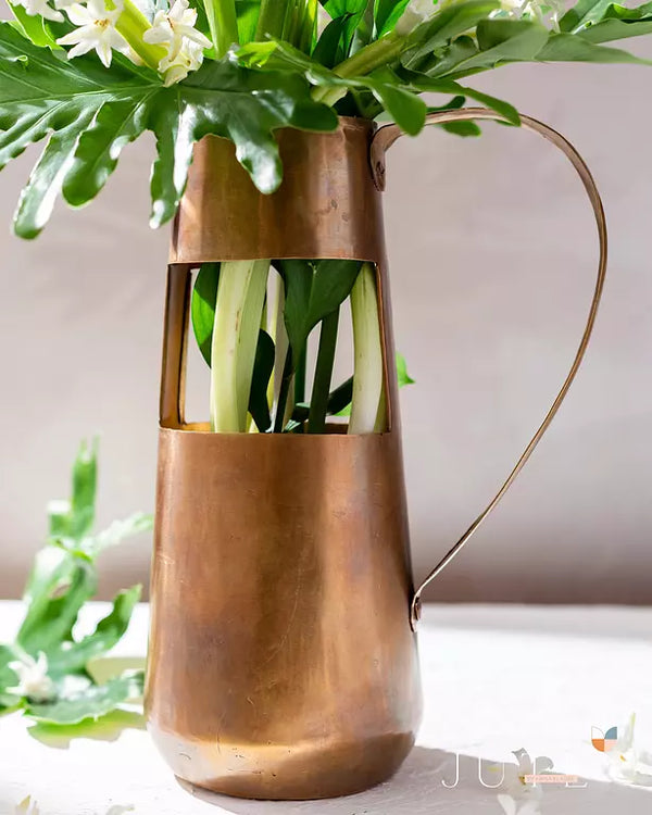 GOLDEN COPPER VASE