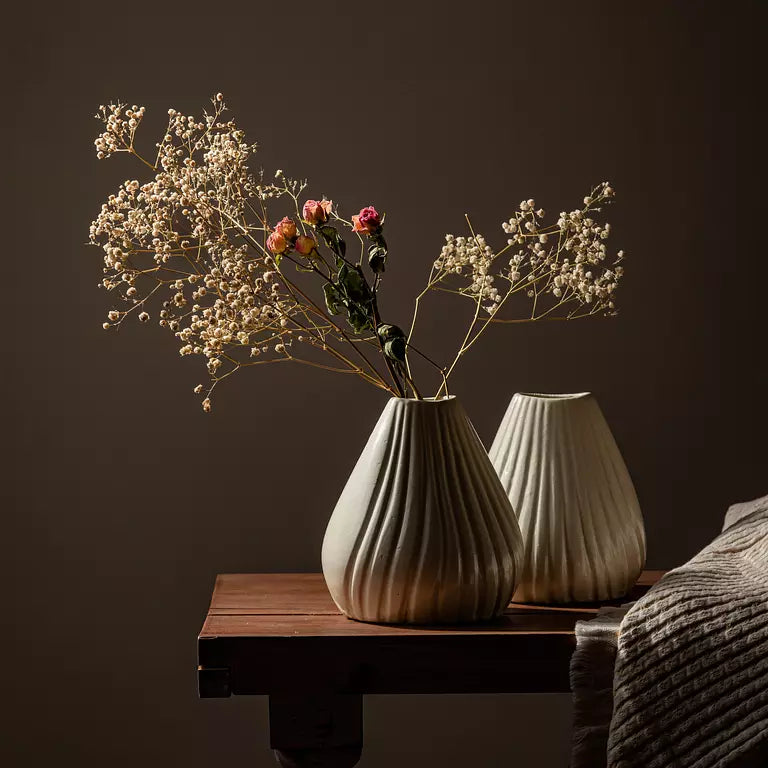 Shell Vase - Pearl