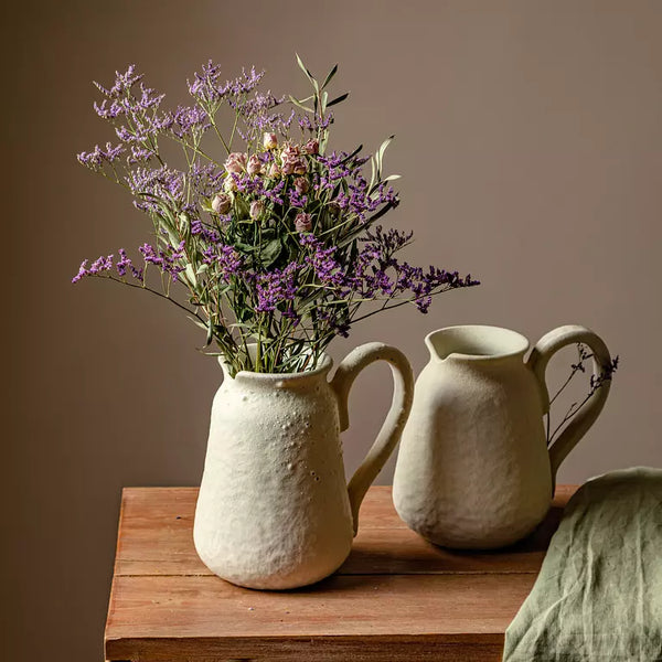 Roses with Purple Limonium